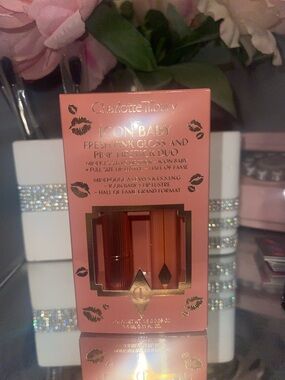 Charlotte Tilbury Icon Baby Fresh Pink Gloss & Pink Lipstick Duo
